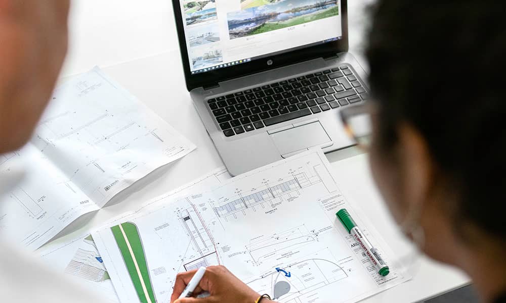 CAD blueprints