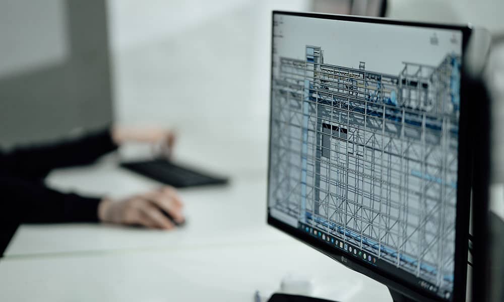Viewing CAD drawings on monitor